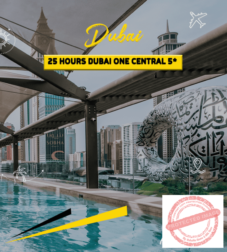 25 Hours One Central Dubai Hotel - Omega Tours